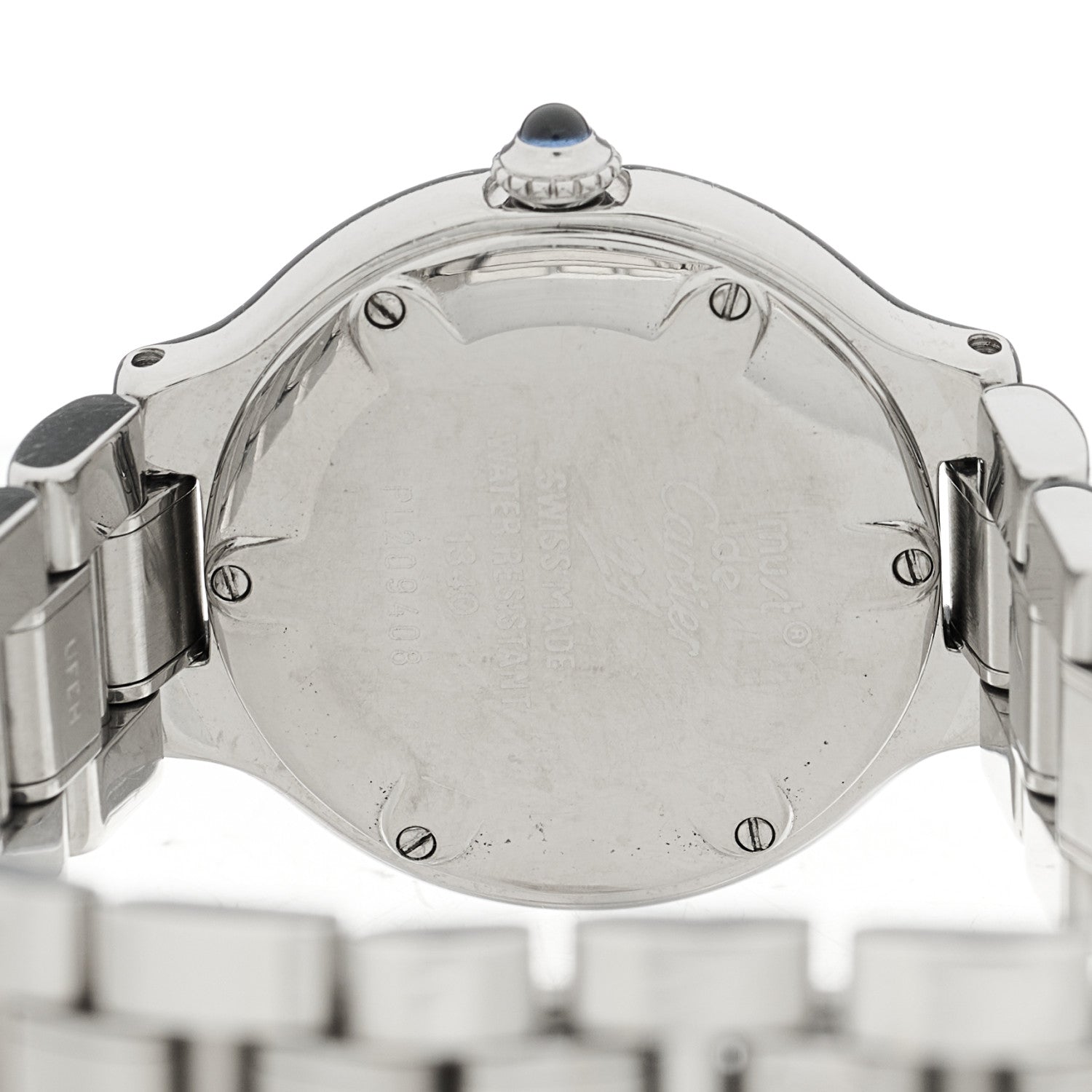 Cartier Stainless Steel 28mm Must De 21 Quartz Watch 4 of 4