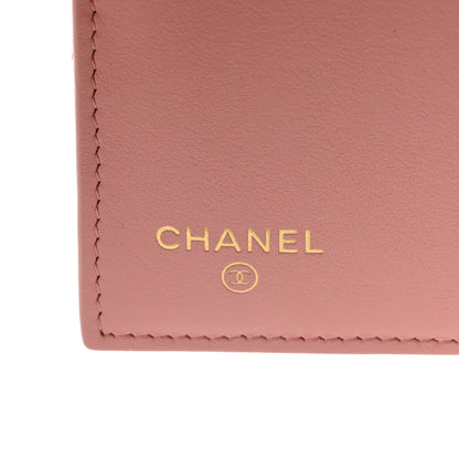 Chanel Caviar Quilted Medium Flap Wallet Pink 6 of 9