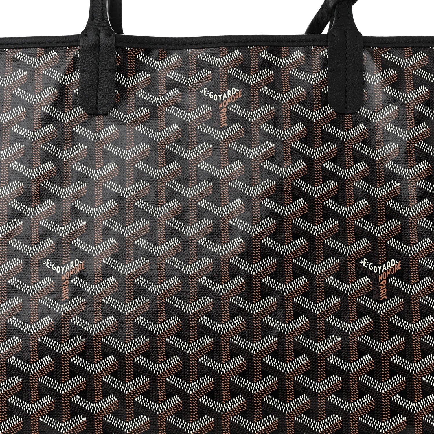 Goyard Goyardine Saint Louis PM Black 9 of 11