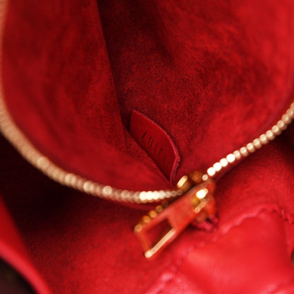 Louis Vuitton Grained Calfskin Monogram Double V Rubis 7 of 10
