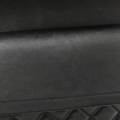 Chanel Lambskin Quilted Jumbo Double Flap Black 11 of 12
