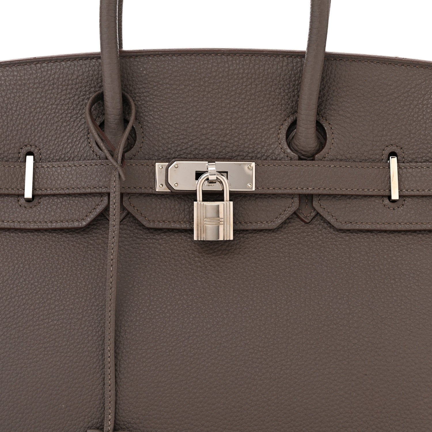 Hermes Togo Birkin 35 Etain 8 of 12