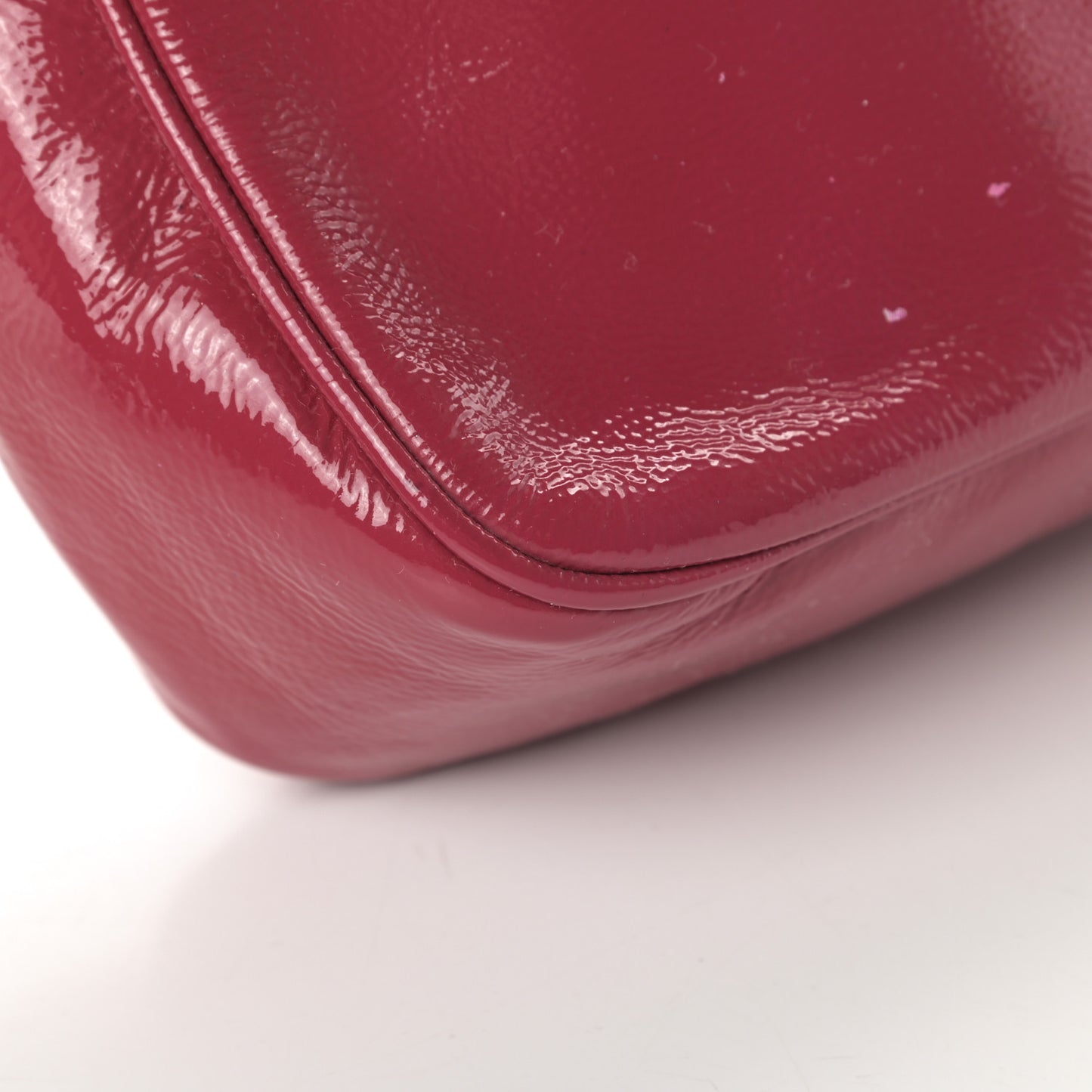 Soft Patent Small Soho Disco Bag Bright Bougainvillea