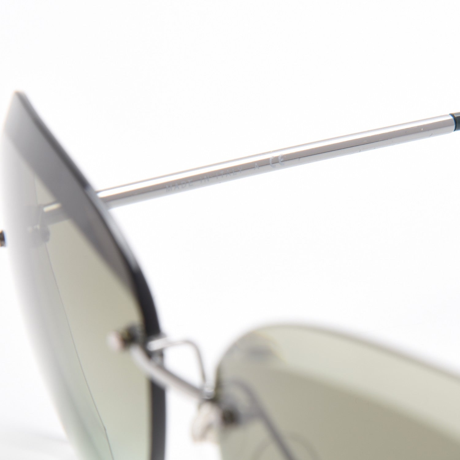 Chanel Metal Spring Round Sunglasses 4220 Gunmetal Green 6 of 8