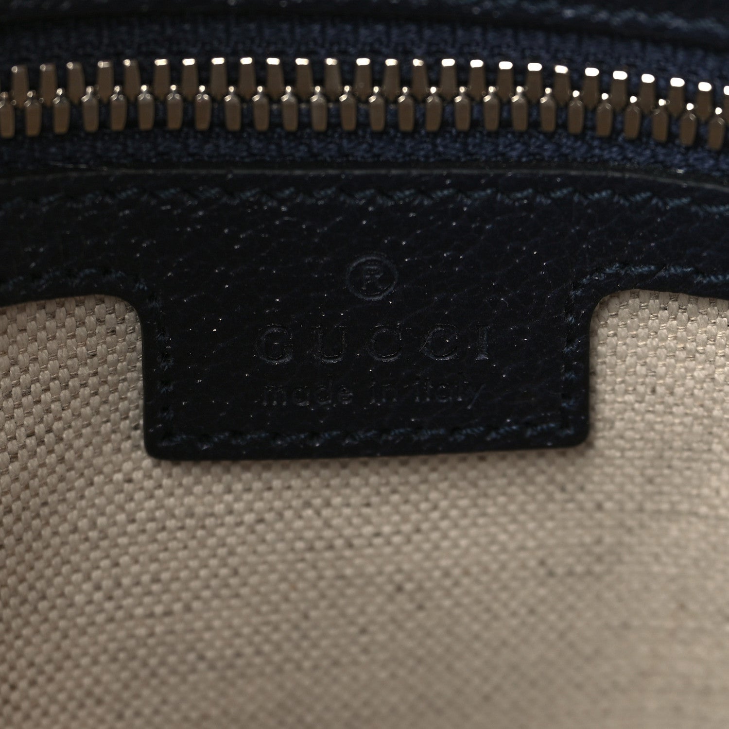 Gucci GG Supreme Monogram Textured Dollar Calfskin Web Small Ophidia Messenger Bag Beige Blue 6 of 9