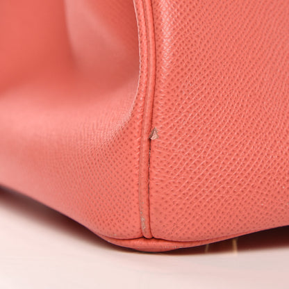 Hermes Epsom Birkin 35 Flamingo 34 of 37