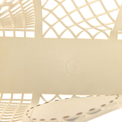 Fendi Recycled Plastic Vitello Liberty Matte Small Fendi Basket White Ice 5 of 10
