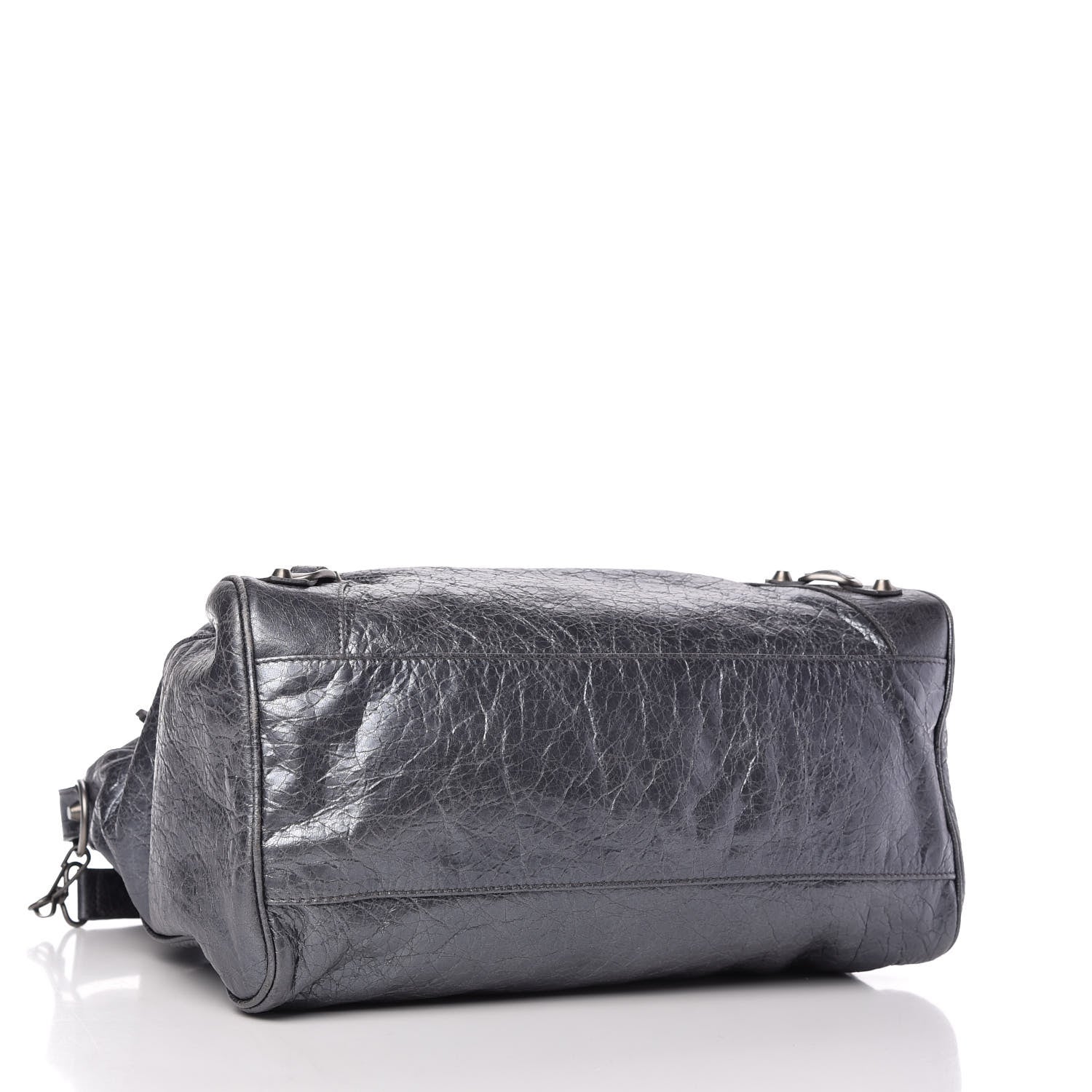 Balenciaga Metallic Agneau Classic Hardware Argent Fonce 5 of 10