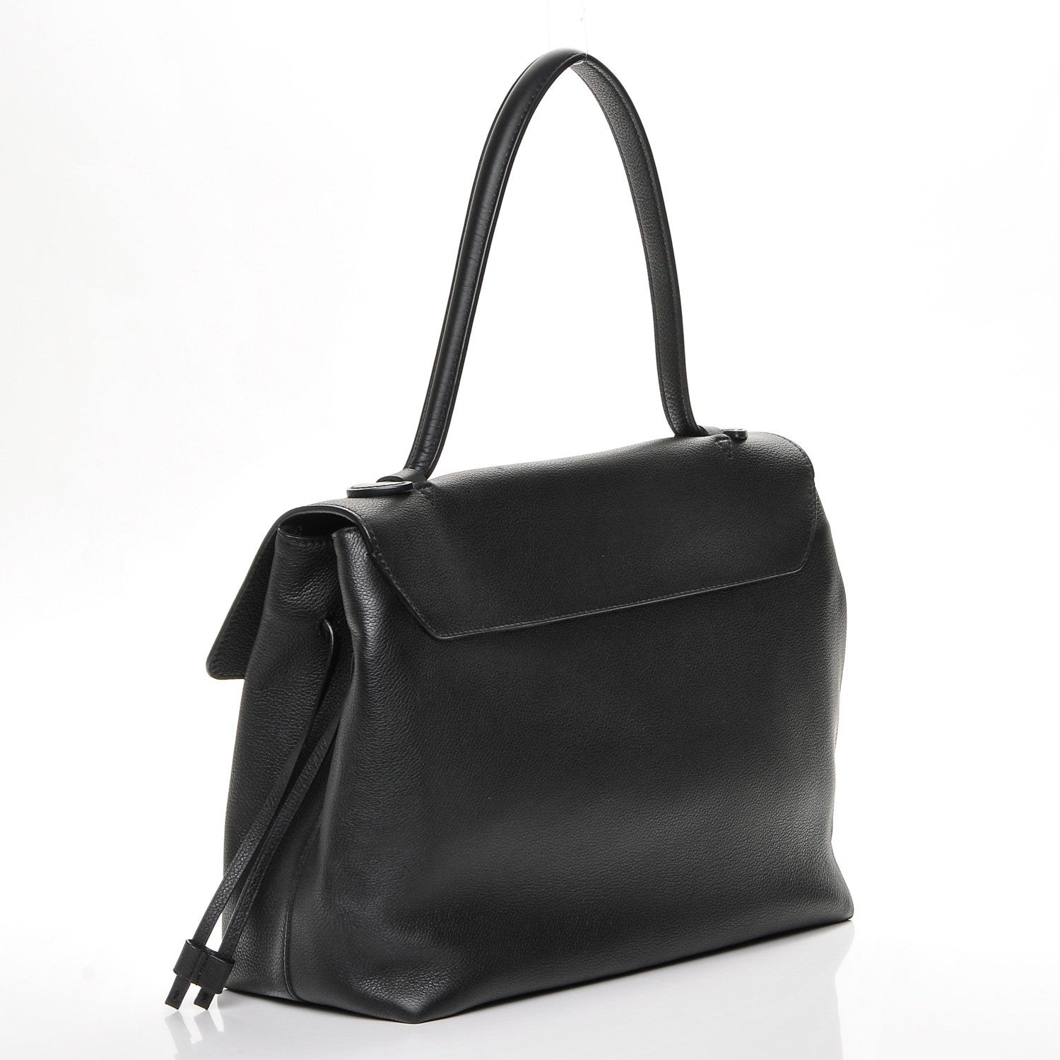 Louis Vuitton Calfskin Lockme MM Black 3 of 6