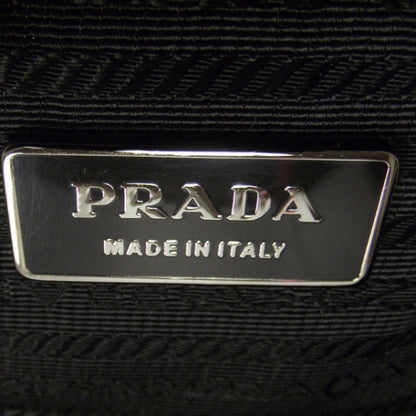 Prada Vernice Gaufre Tote Black 7 of 10