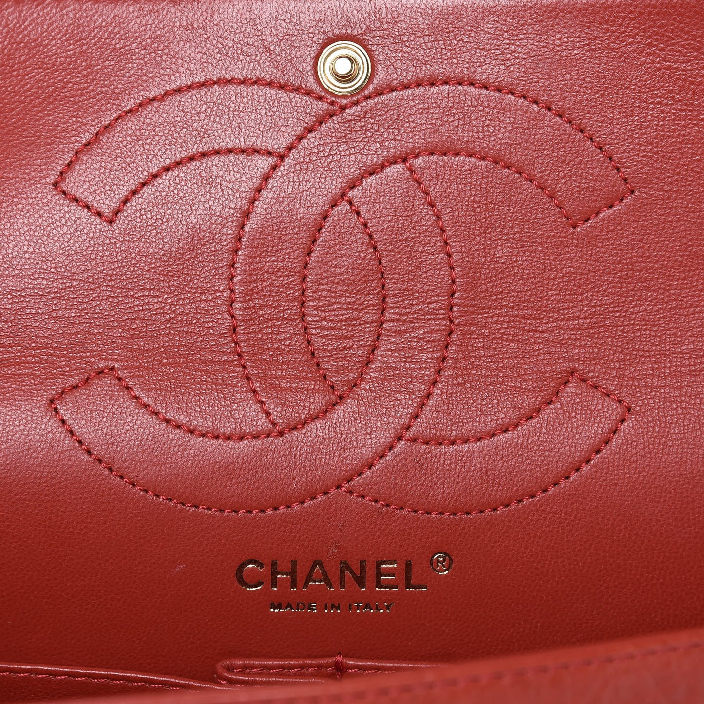 Aged Calfskin Quilted 2.55 Reissue 226 Flap Red