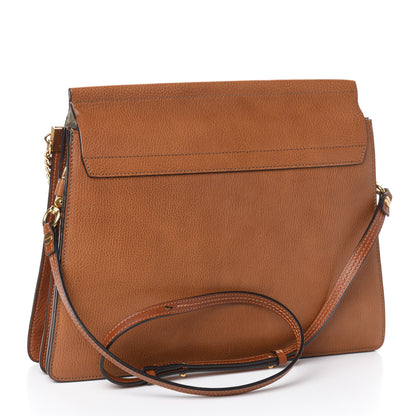 Chloe Goatskin Medium Faye Shoulder Bag Caramel 3 of 9