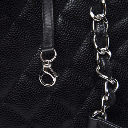 Chanel Caviar Quilted Grand Shopping Tote GST Black 7 of 11