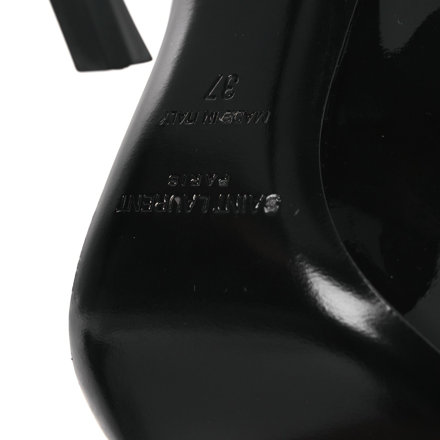 Saint Laurent Patent Opyum 110 Pumps 37 Black 8 of 11