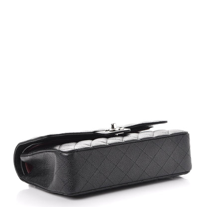 Chanel Caviar Quilted Medium Double Flap Black 5 of 9