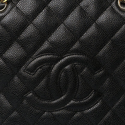 Chanel Caviar Quilted Petit Timeless Tote PTT Black 8 of 10
