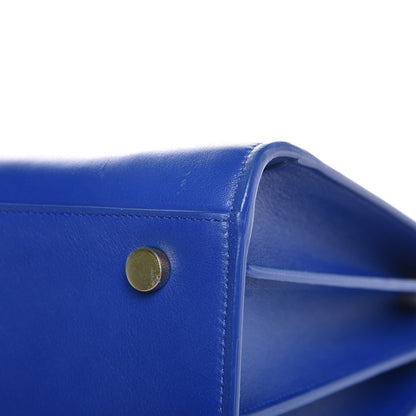 Saint Laurent Calfskin Small Sac De Jour Blue Majorelle 13 of 16