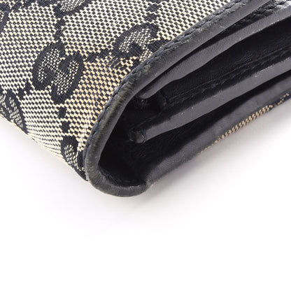 Gucci GG Supreme Monogram Dice Chain Wallet Beige Blue 8 of 14