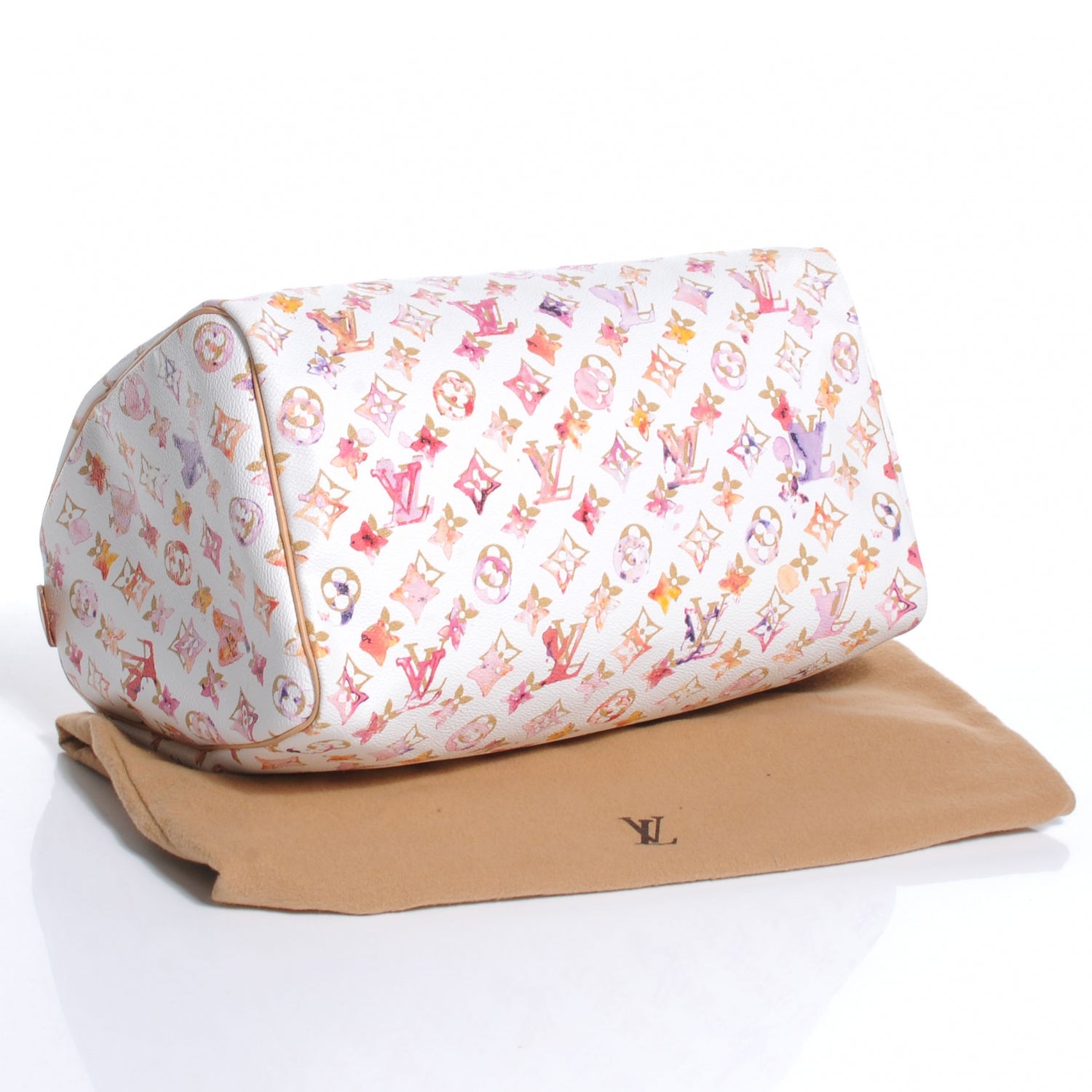 Louis Vuitton Watercolor Aquarelle Speedy 35 White 4 of 7