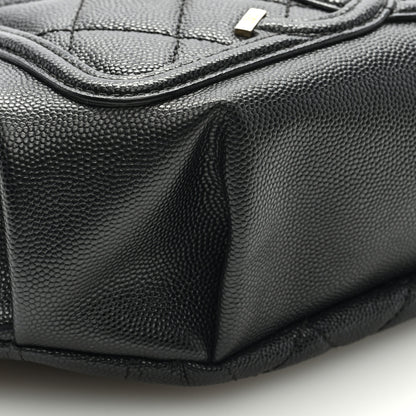 Chanel Caviar Quilted Filigree Waist Bag Black 8 of 9