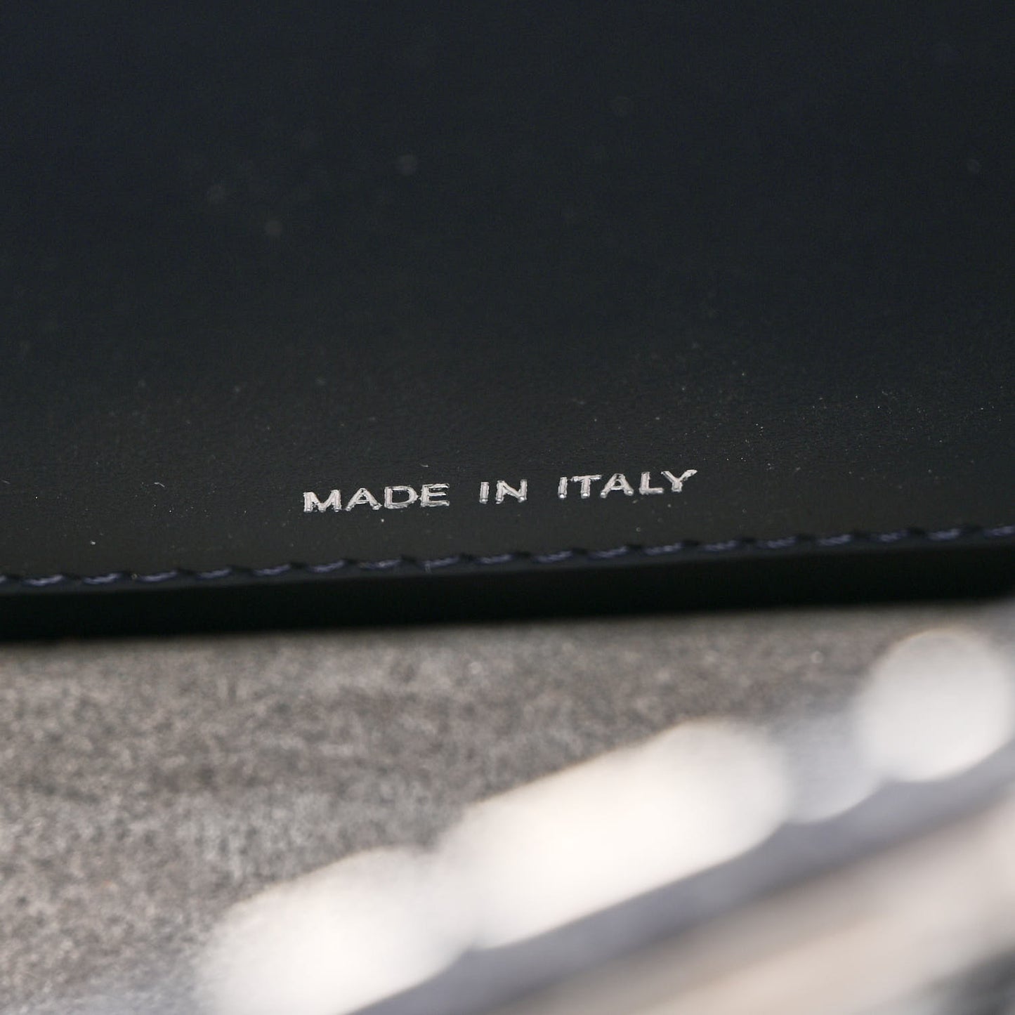 Vitello King Shiny Nappa Intreccio Petite Peekaboo I SEE U Satchel Midnight