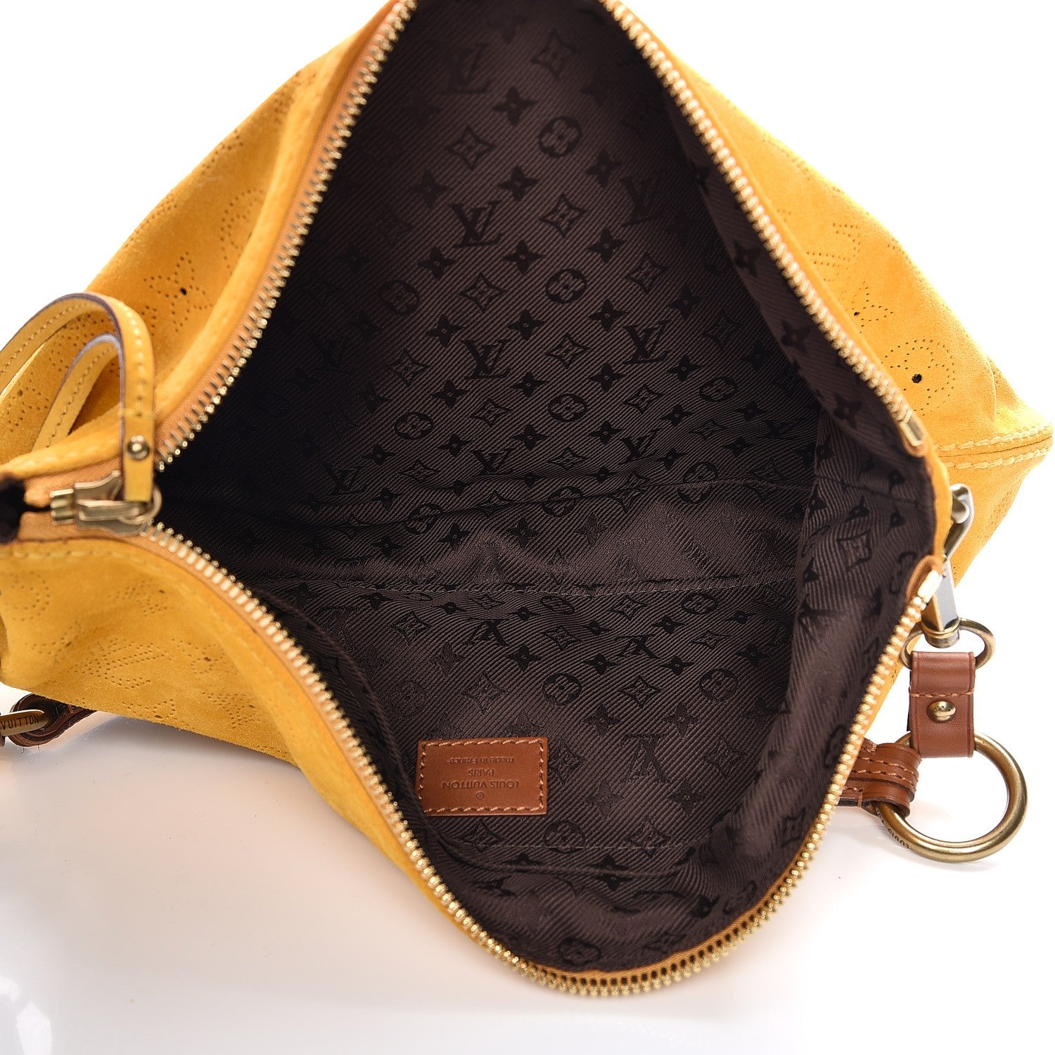 Louis Vuitton Suede Mahina Onatah GM Maize 5 of 8