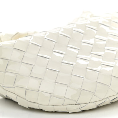 Bottega Veneta Patent Nappa Intrecciato Mini Jodie White 9 of 10