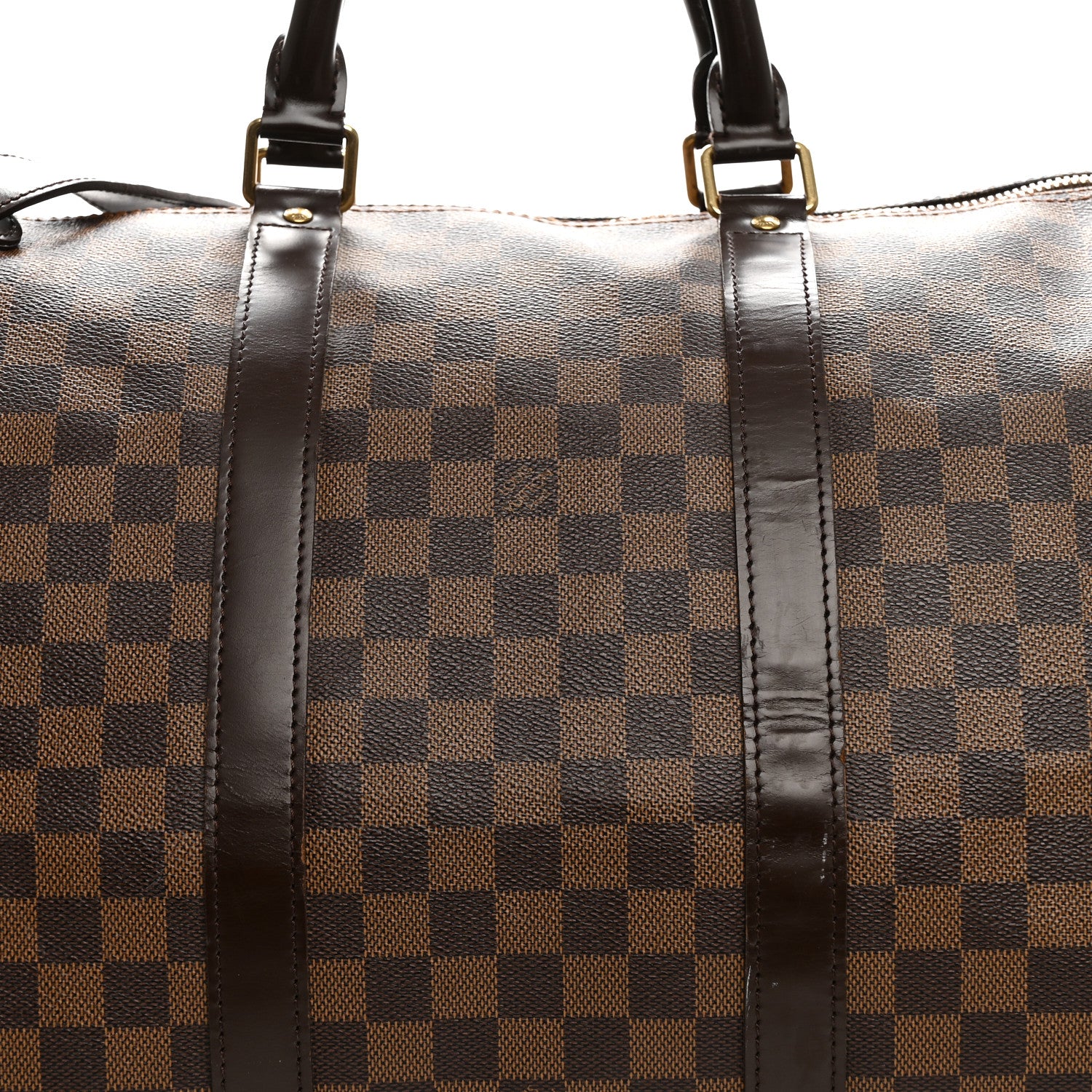 Louis Vuitton Damier Ebene Keepall Bandouliere 55 7 of 11