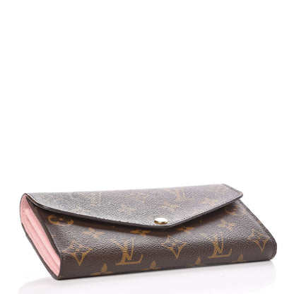 Louis Vuitton Monogram Sarah Wallet NM Rose Ballerine 4 of 7