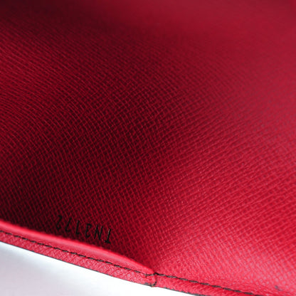Louis Vuitton Monogram Josephine Wallet Red 8 of 8