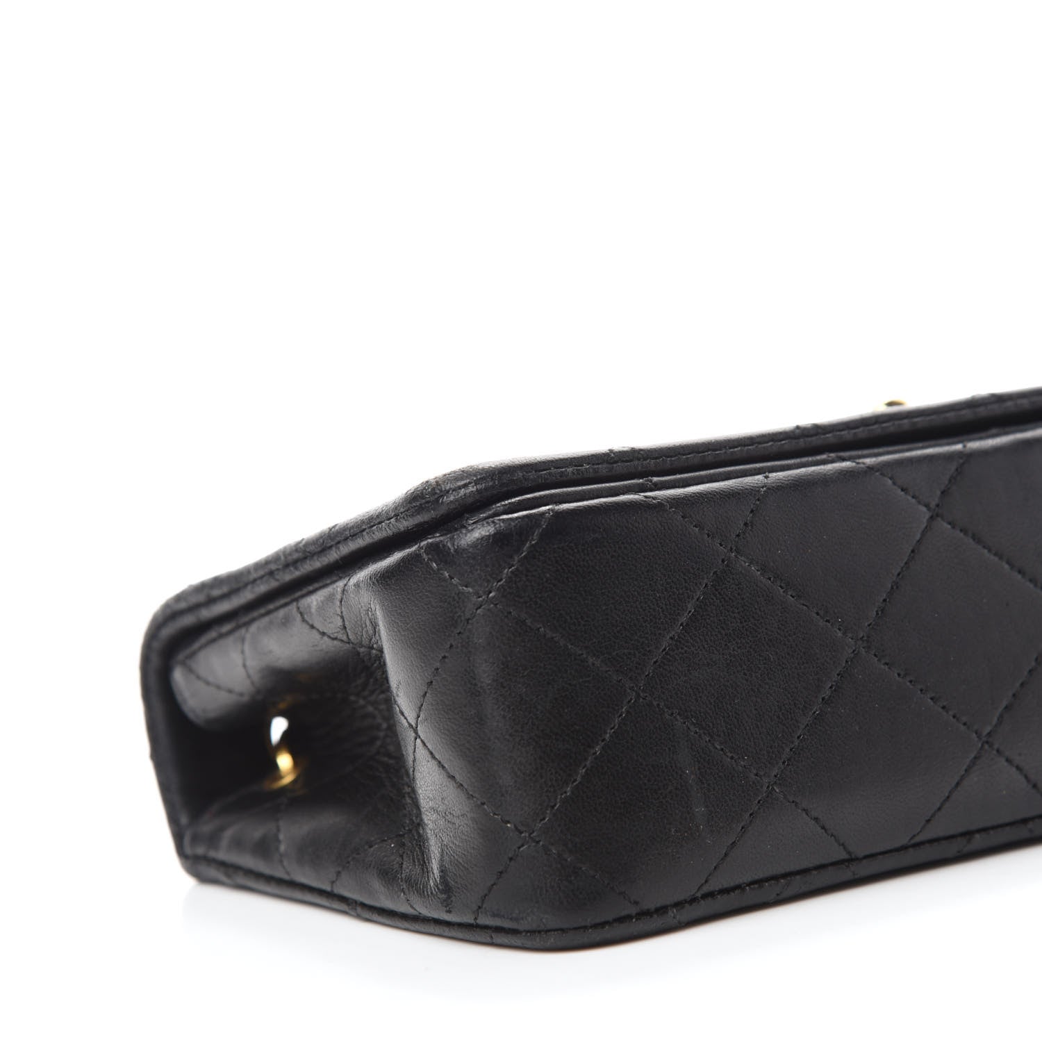 Chanel Lambskin Quilted Small Single Flap Black 6 of 12