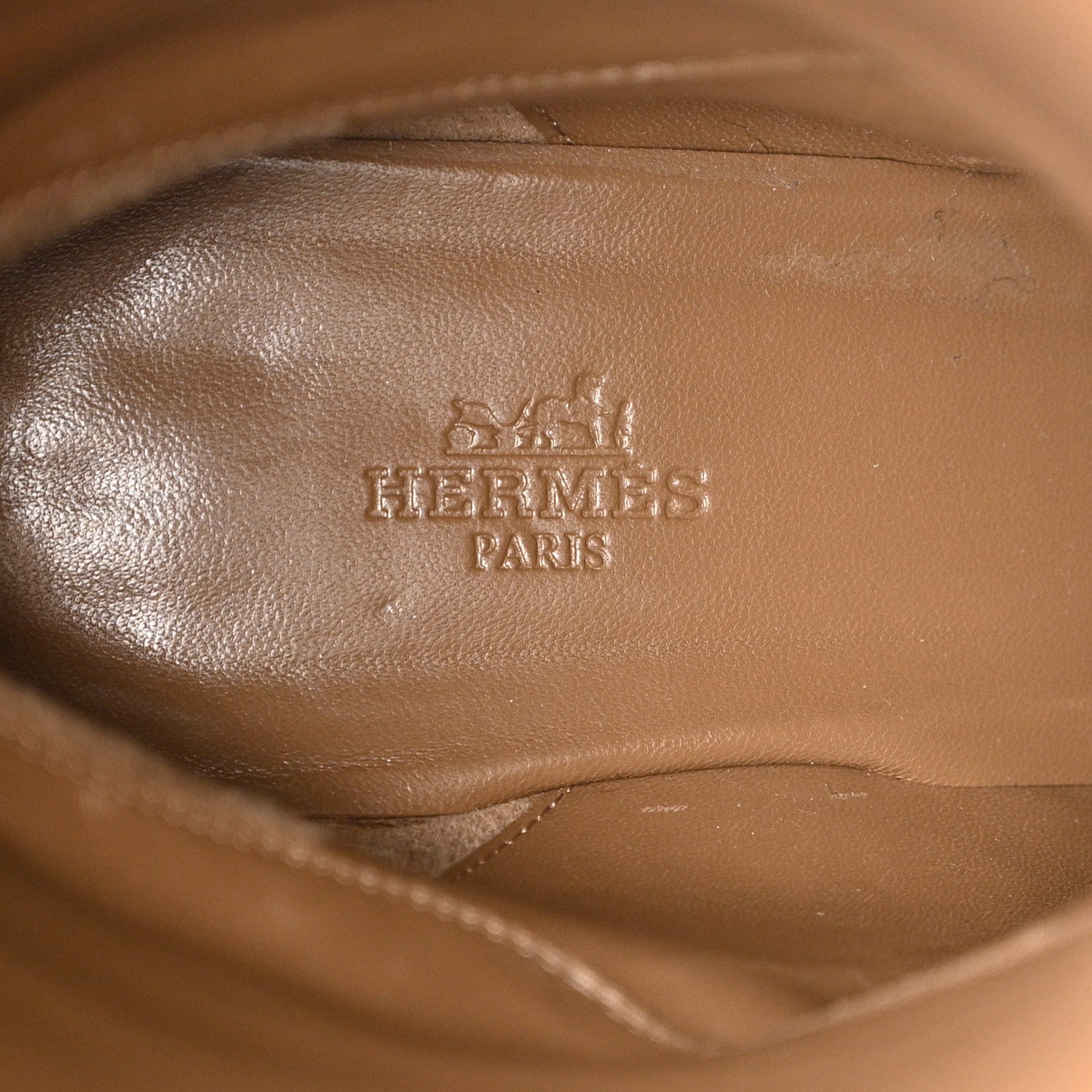 Hermes Heritage Calfskin Story Boots 41 Naturel 8 of 12