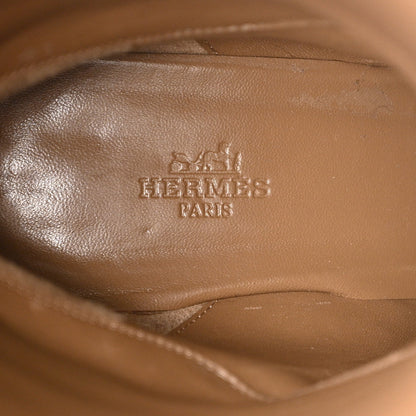 Hermes Heritage Calfskin Story Boots 41 Naturel 8 of 12
