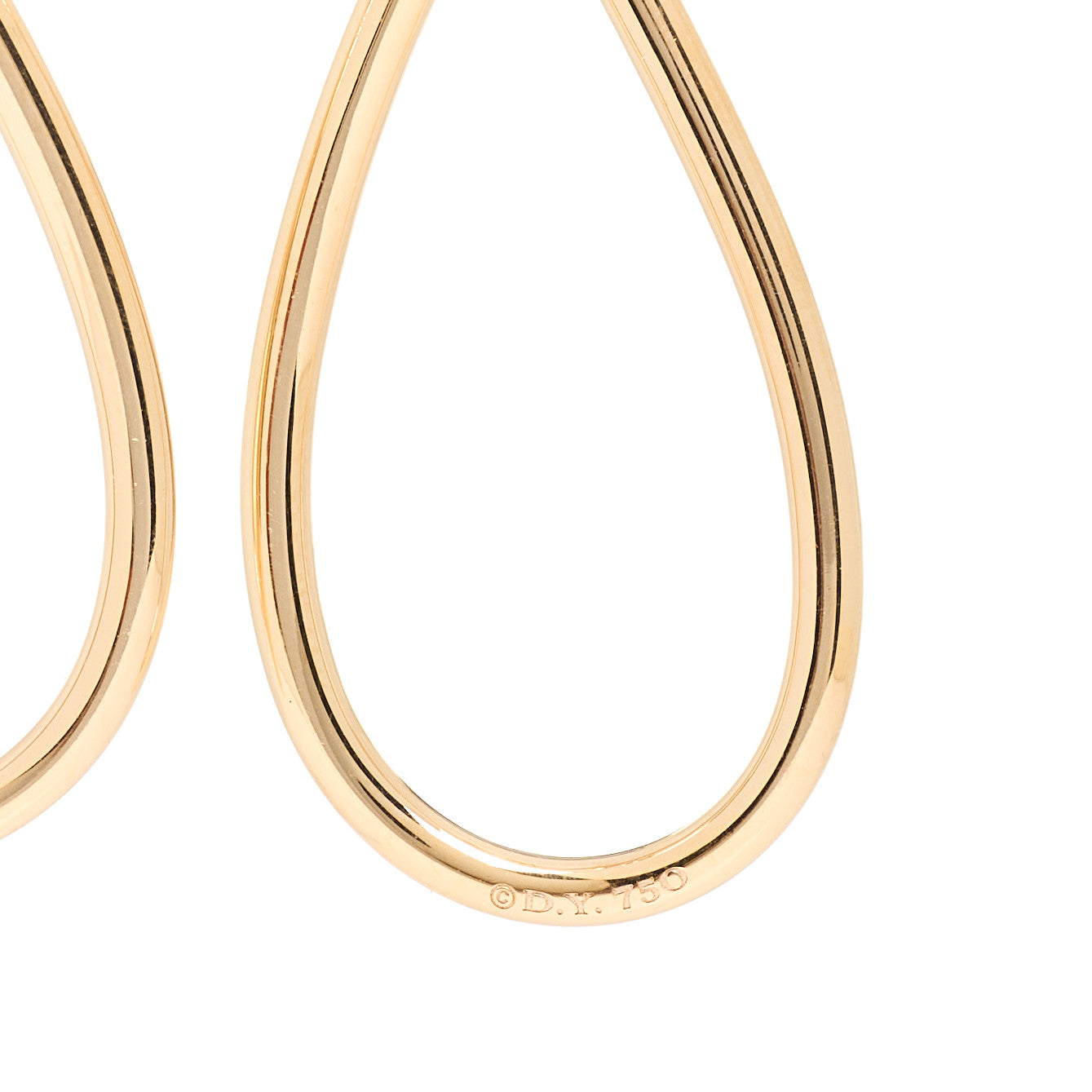 David Yurman 18K Rose Gold Continuance Drop Earrings 4 of 4