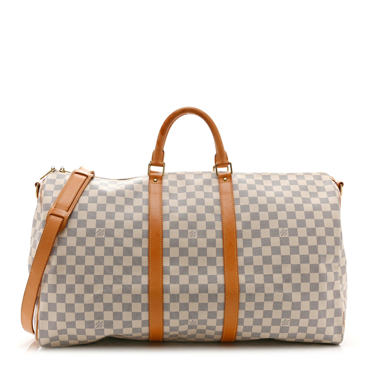 Louis Vuitton Damier Azur Keepall Bandouliere 55 1 of 11