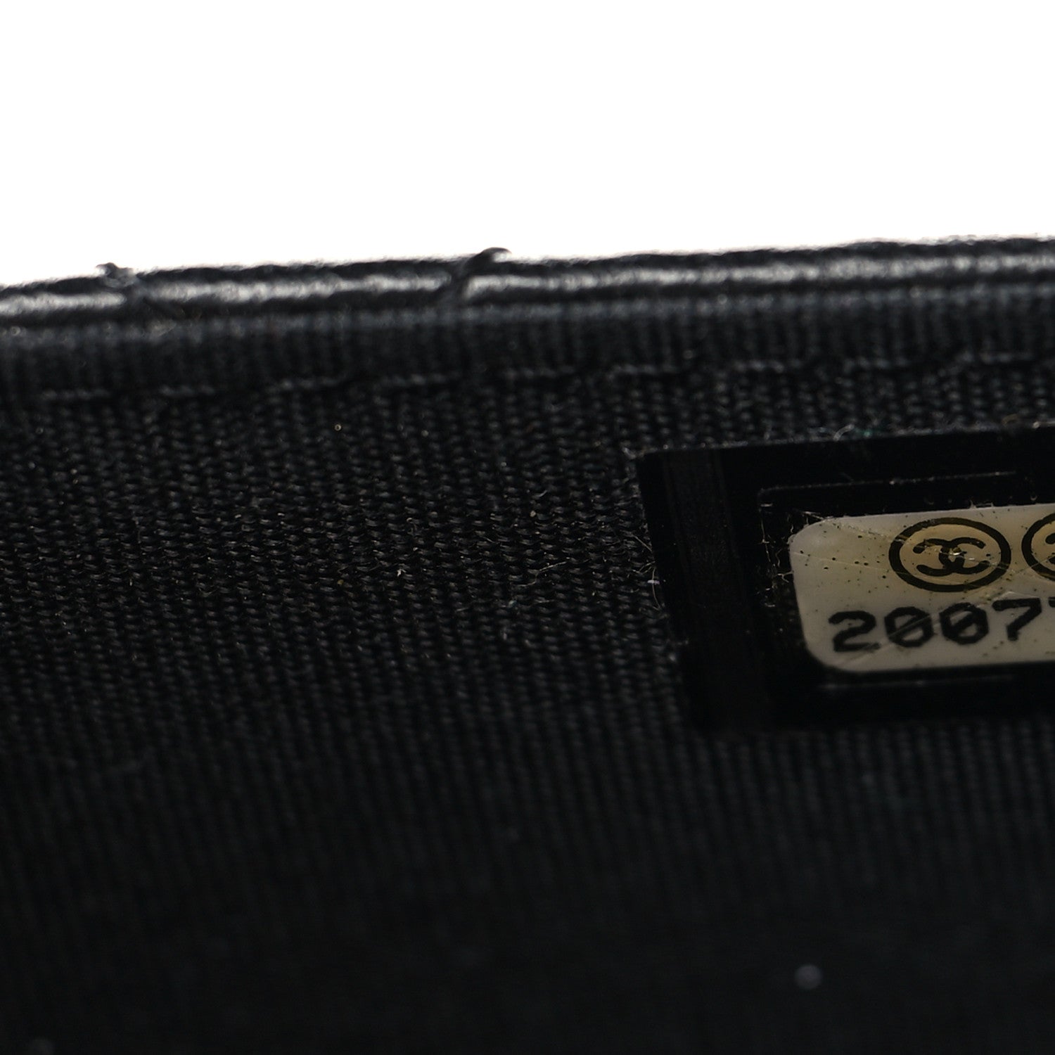 Chanel Lambskin Quilted Boy Wallet On Chain WOC Black 8 of 11
