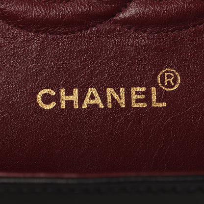 Chanel Lambskin Quilted Medium Double Flap Black 6 of 12