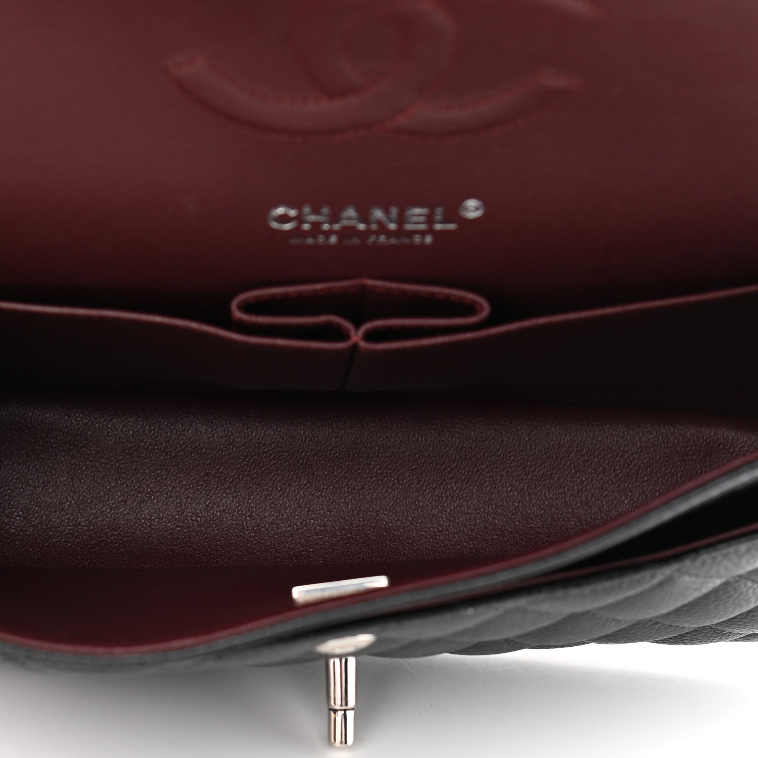 Chanel Caviar Quilted Medium Double Flap Black 5 of 10