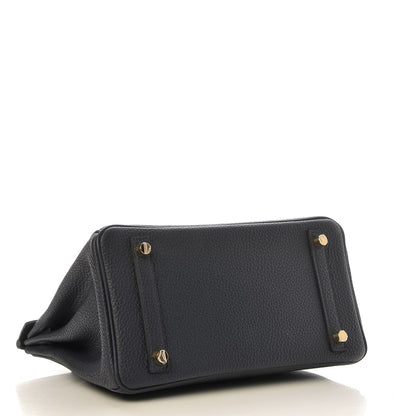 Hermes Togo Birkin 25 Bleu Nuit 4 of 35