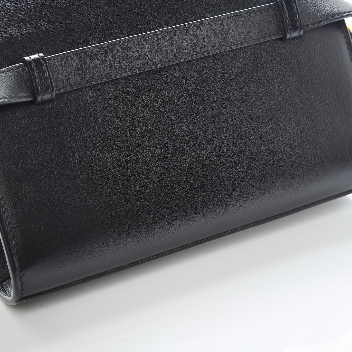 Smooth Calfskin Monogram Kate Belt Bag Black