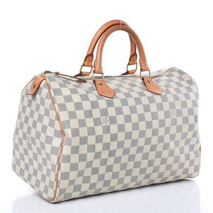 Louis Vuitton Damier Azur Speedy 35 3 of 14