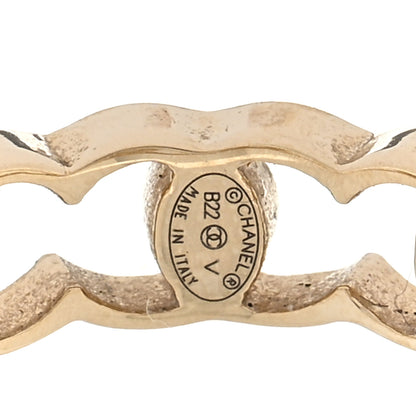 Chanel Metal CC Ring 50/5.25 Gold 4 of 4