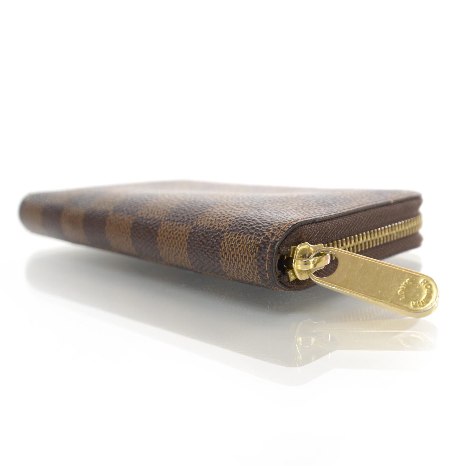 Louis Vuitton Damier Ebene Zippy Compact Wallet 5 of 8