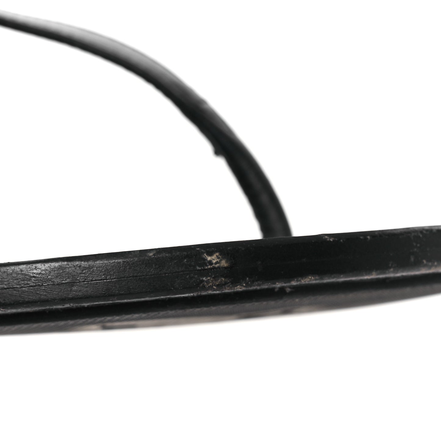 Calfskin GG Marmont Thong Sandals 36.5 Black