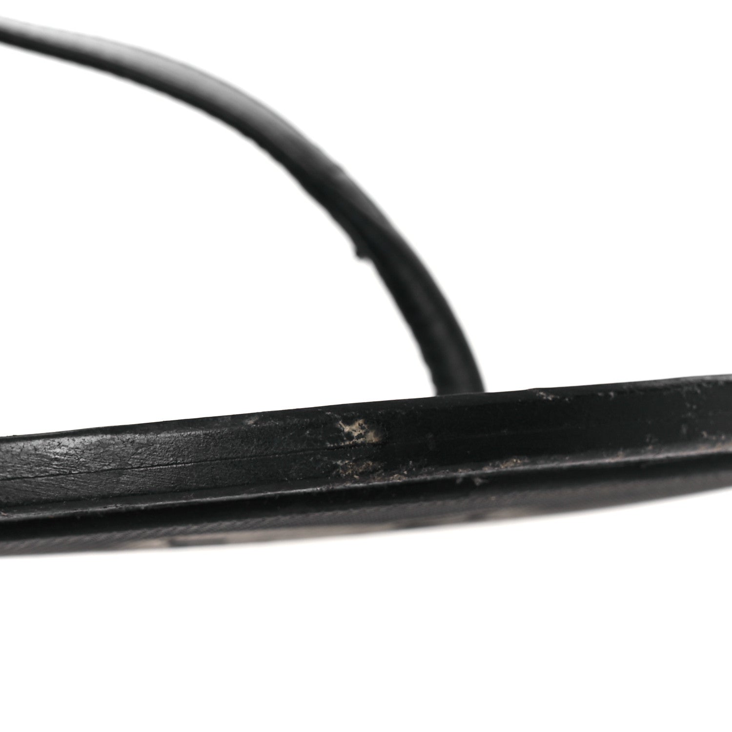 Gucci Calfskin GG Marmont Thong Sandals 36.5 Black 11 of 13