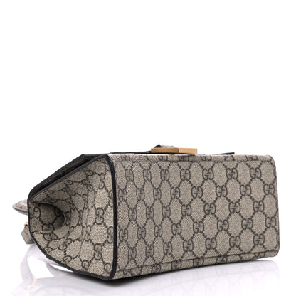 Balenciaga X GUCCI GG Supreme Monogram Small Hourglass Top Handle Bag Beige Ebony 4 of 10