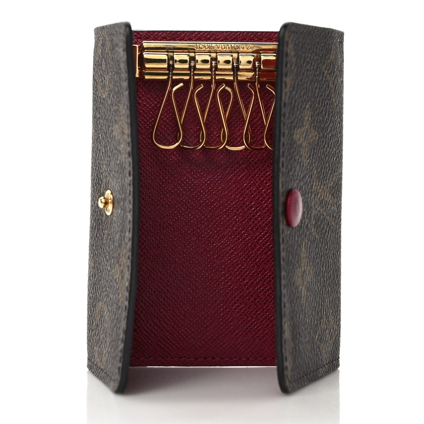 Monogram 6 Key Multicles Holder Fuchsia