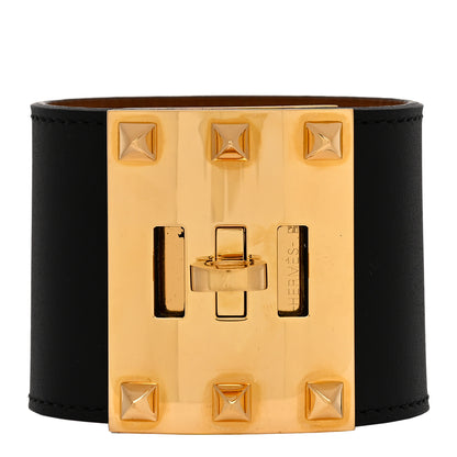 Hermes Chamonix Kelly Dog Extreme Bracelet S Black 1 of 5