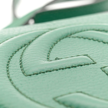 Gucci Pebbled Calfskin Small Soho Disco Bag Emerald Green 15 of 15