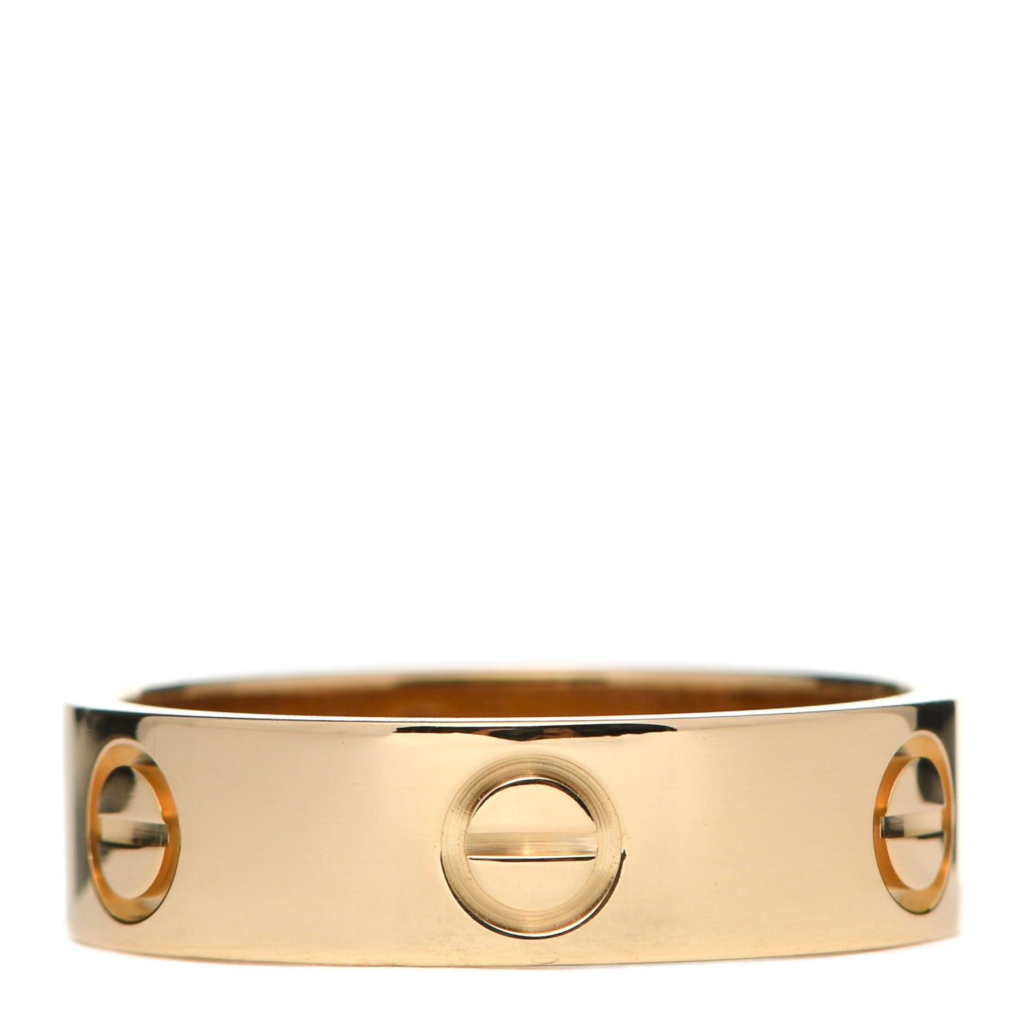 18K Yellow Gold 5.5mm LOVE Ring 56 7.5
